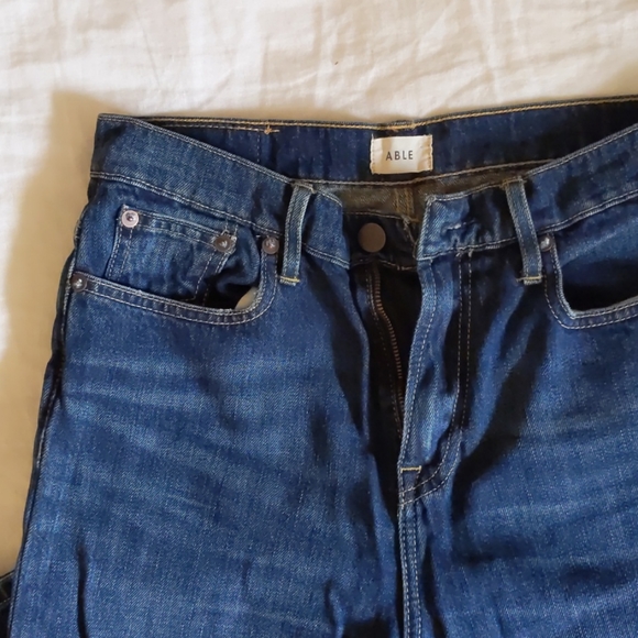 Able Doris Wide Leg Jeans - Picture 4 of 5